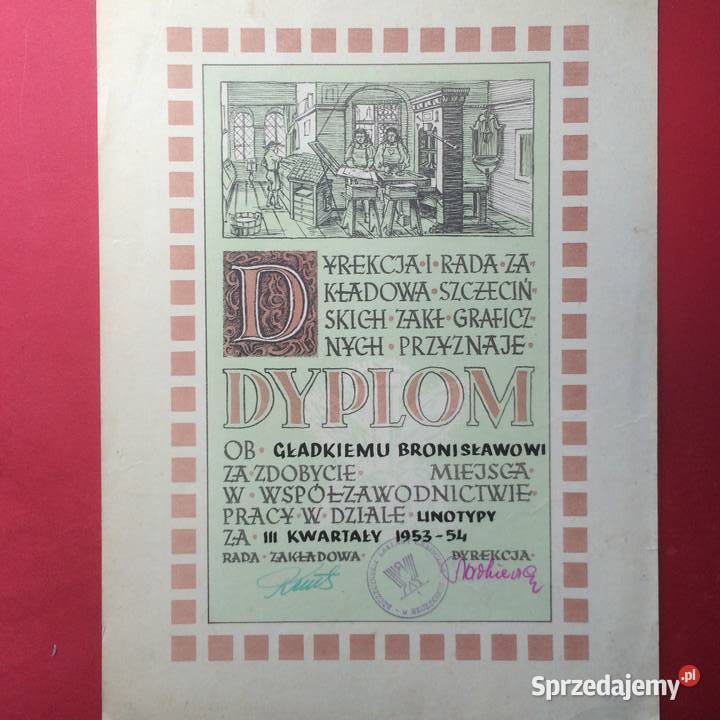 1362 Dyplom 2 Gładki Szczecin