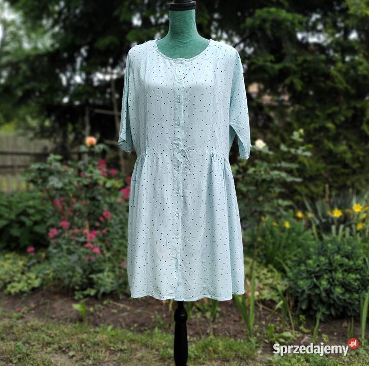Sukienka Carry XL 42 XXL 44 zielona turkusowa zachodniopomorskie Szczecin