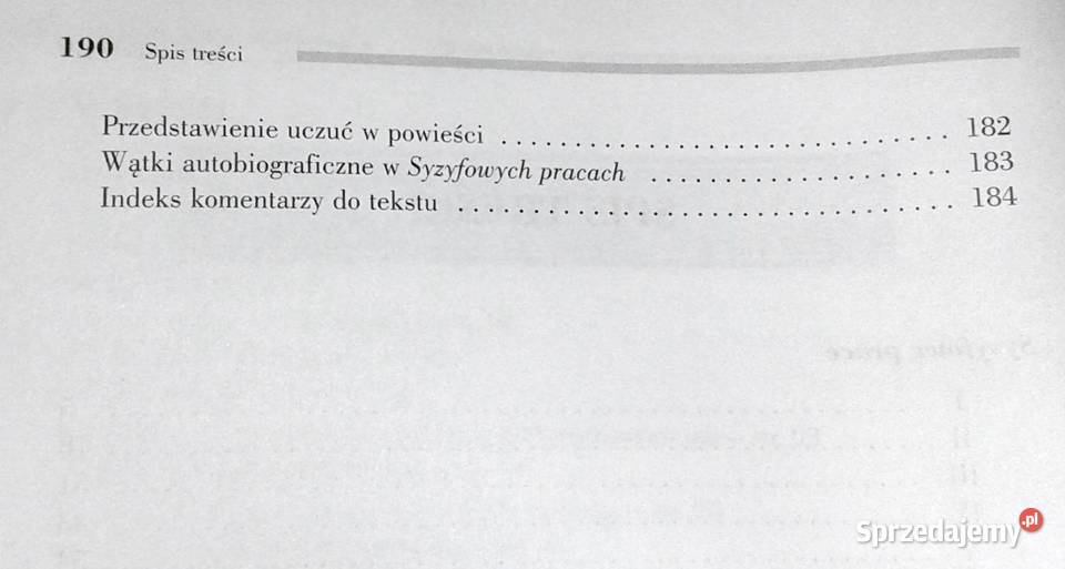 Syzyfowe prace Z opracowaniem Stefan Żeromski miękka Chełm