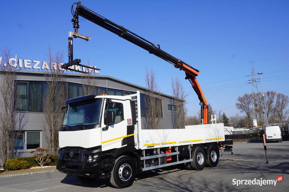 Renault C380 6x4 HDS Palfinger PK 18002EH 6000 Kraków