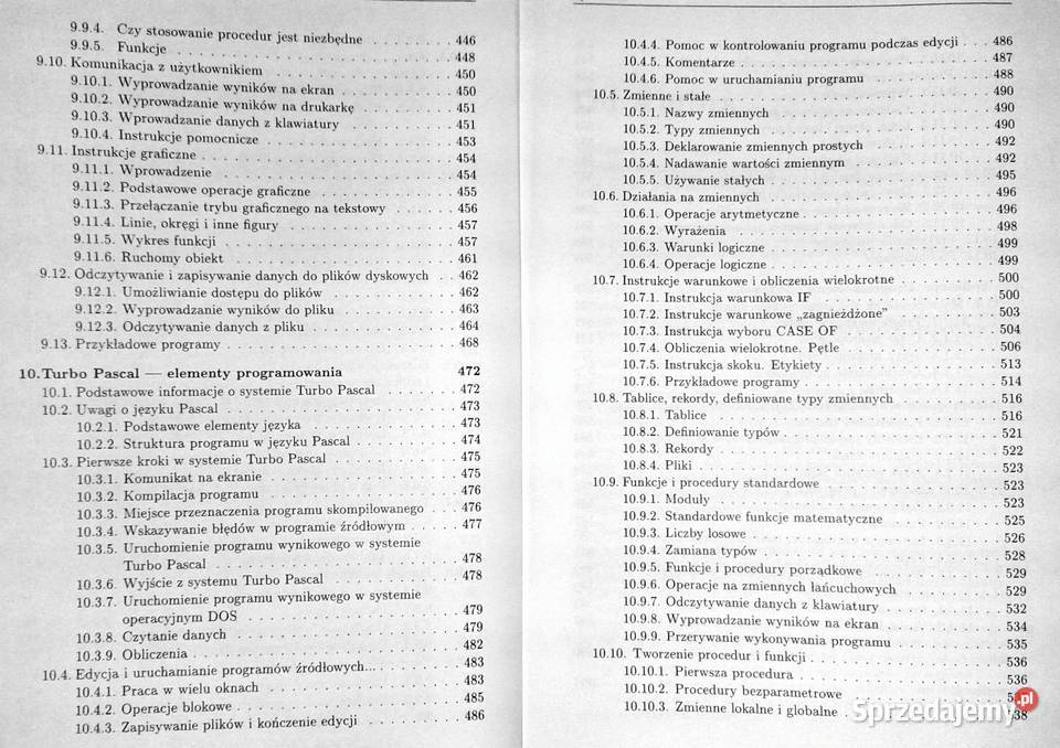 Elementy informatyki Użytkowanie komputera Rok wydania 1995 lubelskie Chełm sprzedam