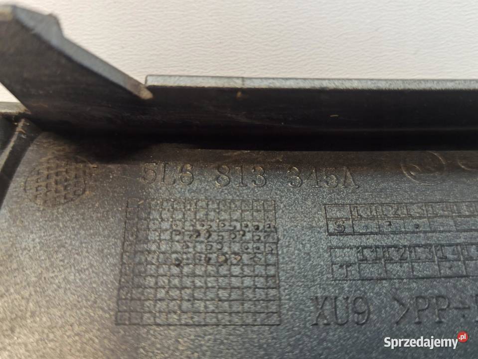 NAKŁADKA ZDERZAKA LEWA SKODA YETI 5L6813345A