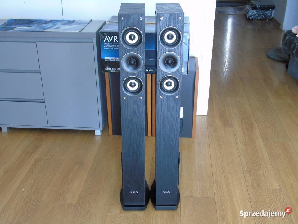 Świetne kolumny stereo AEG 2 x 480 wat DOSTAWA Jasło