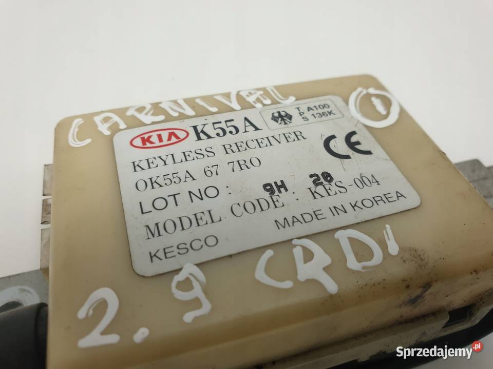 Kia Carnival I MODUŁ Sterownik OK55A677R0 Janów