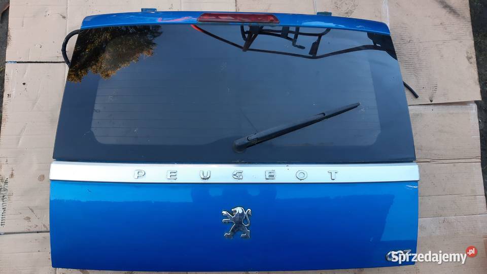 klapa kompletna Peugeot 1007 lak KMFD dolnośląskie Dębno