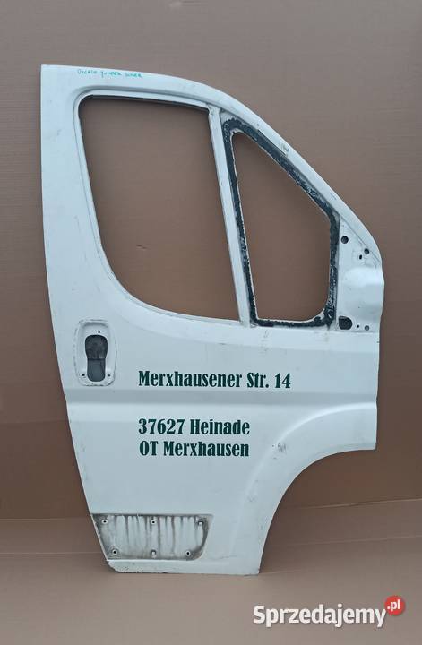 FIAT DUCATO JUMPER BOXER DRZWI PRAWY PRZÓD PRAWE lubuskie Bieleń sprzedam