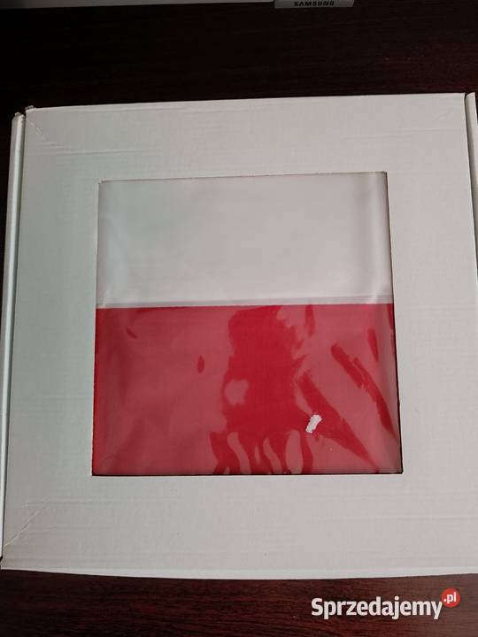 Nowa DUŻA flaga Polski Warszawa