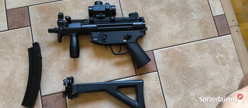 MP 5 wiatrówka HK na co2 Sporty strzeleckie i myślistwo