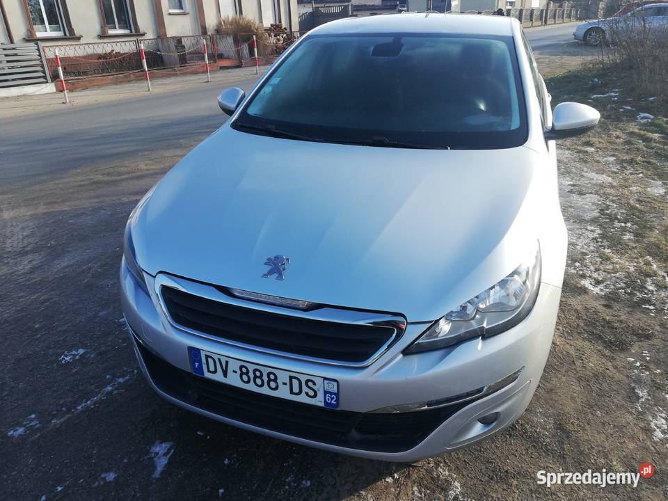 Peugeot 308 16 HDI 2015 r tempomat Września