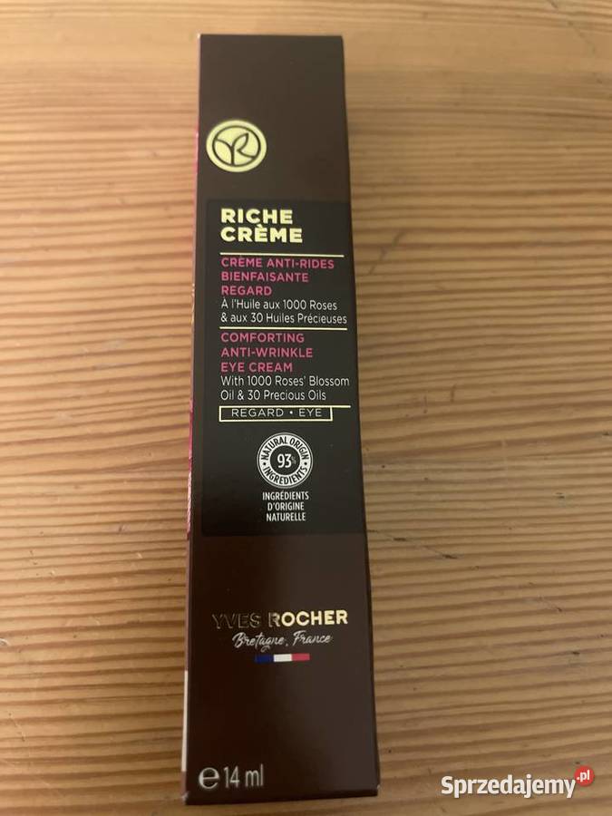 Yves Rocher Riche Creme regeneracyjny krem pod wielkopolskie