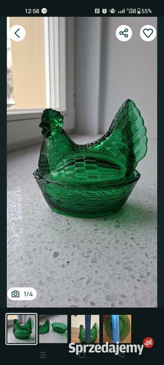 Szklana kura prl Jelcz-Laskowice