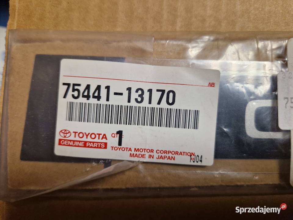 Toyota 7544113170 lubelskie Lublin sprzedam