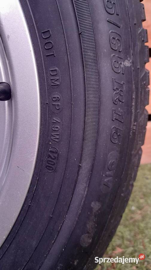 Koło felga aluminiowa audi Opona Dunlop sport