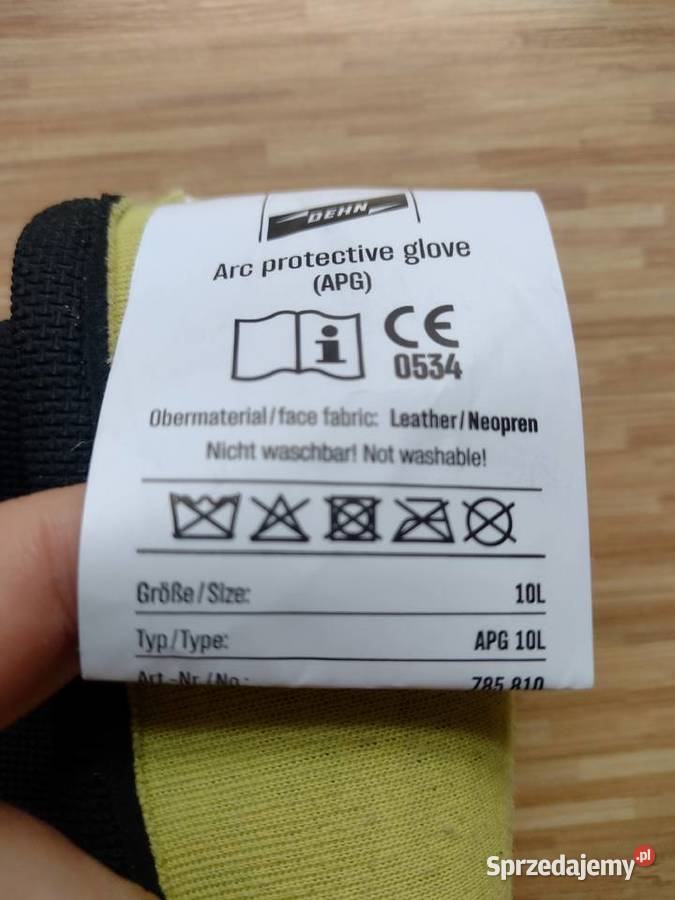 Rękawice robocze DEHN APG 10 L 785810 Rozmiar sprzedam