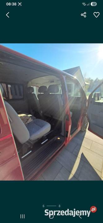 Volkswagen Transporter T5 LONG 19 TDI 9os Mocno Siedlce