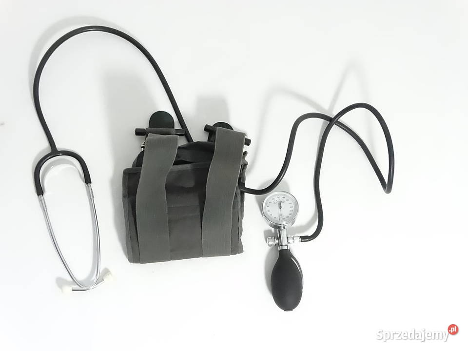 Ciśnieniomierz zegarowy z wbudowanym stetoskopem