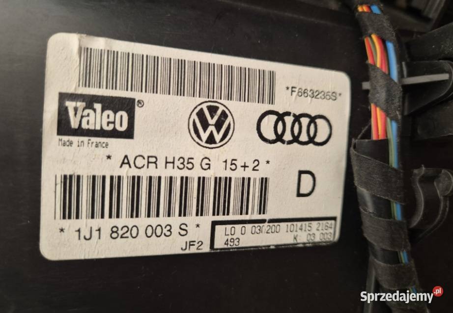 NAGRZEWNICA DMUCHAWA VW GOLF IV VW BORA Działoszyce