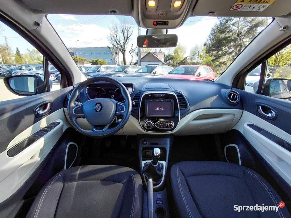 Renault Captur 2017r SalonPL 1wł Navi Tempomat manualna Kraków sprzedam