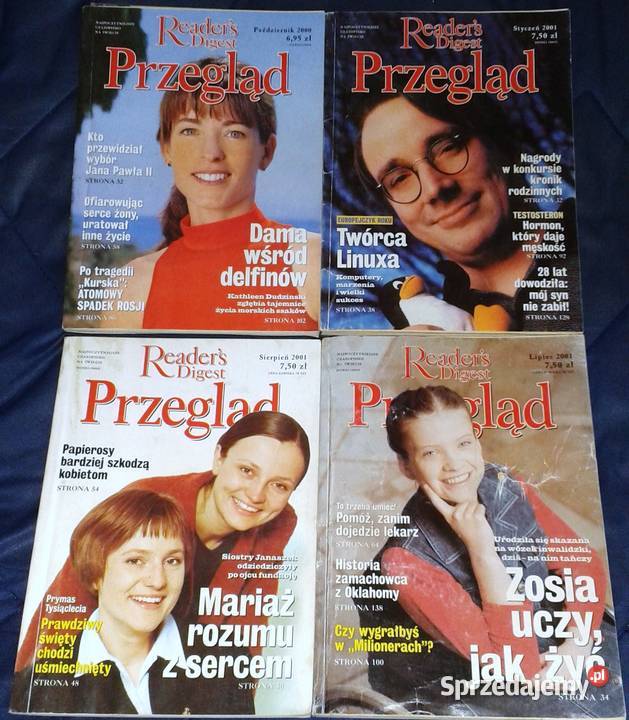 Readers Digest Przegląd 15 zeszytów miękka lubelskie sprzedam