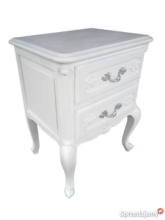 Ludwikowska szafka nocna śnieżna biel sprzedam