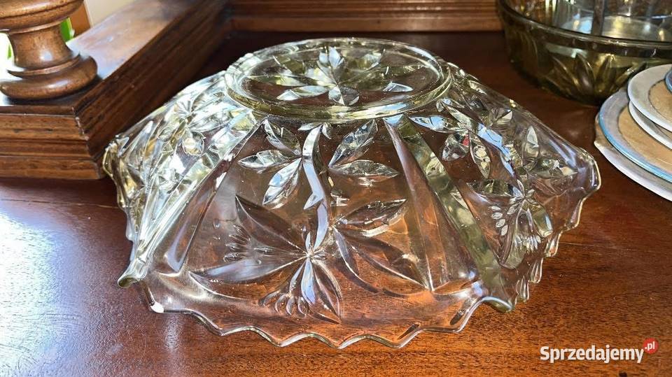 Misa Patera owocarka Szkło kryształowe Gdańsk