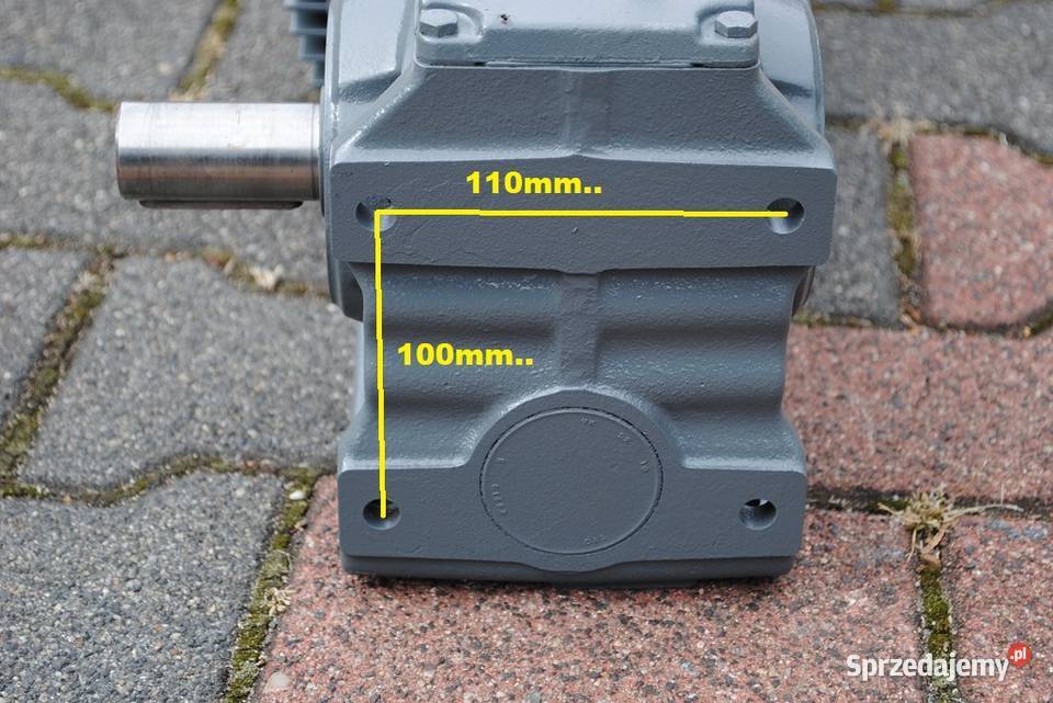 Motoreduktor kątowy 15kw 50obr z hamulcem Firmy lubuskie sprzedam