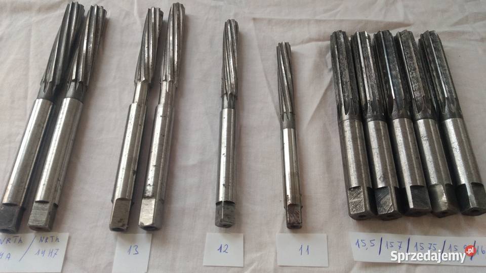 Rozwiertaki ręczne stałe NRTh 19 18 17 16 15 14 Produkcja Chorzów