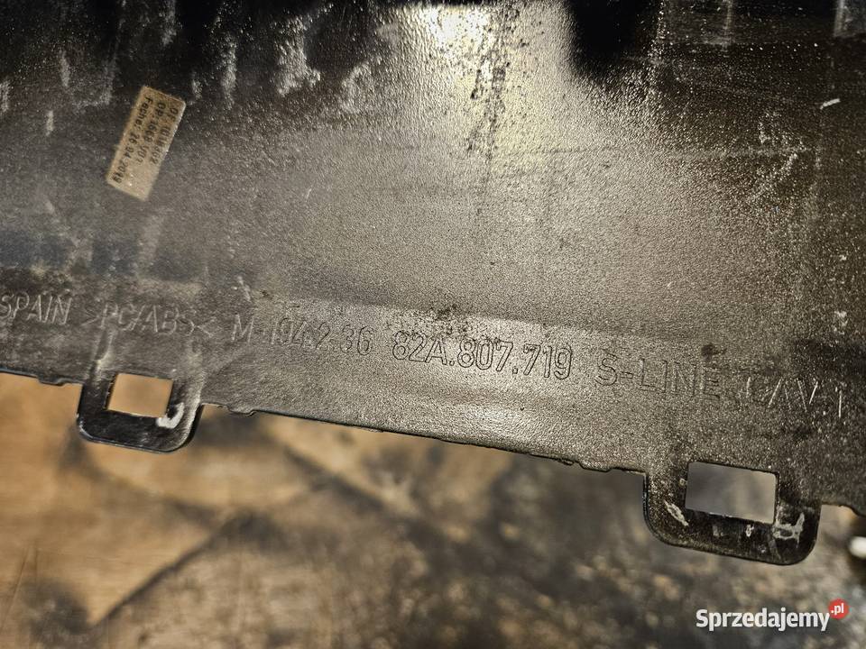 AUDI A1 II SLINE SPOILER DOKŁADKA ZDERZAKA PRZÓD Międzychód