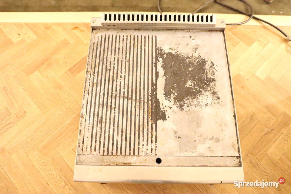 Płyta grillowa ryflowanogładka Kromet gazowa Pszczyna