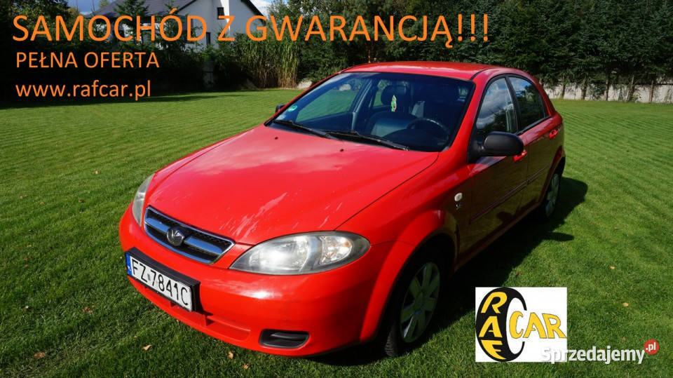 Daewoo Lacetti zarejestrowany ubezpieczony Lacetti lubuskie Zielona Góra