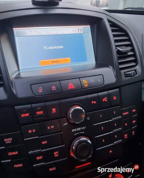 Mapa Polski i Europy do nawigacji Opel Insignia łódzkie Łódź