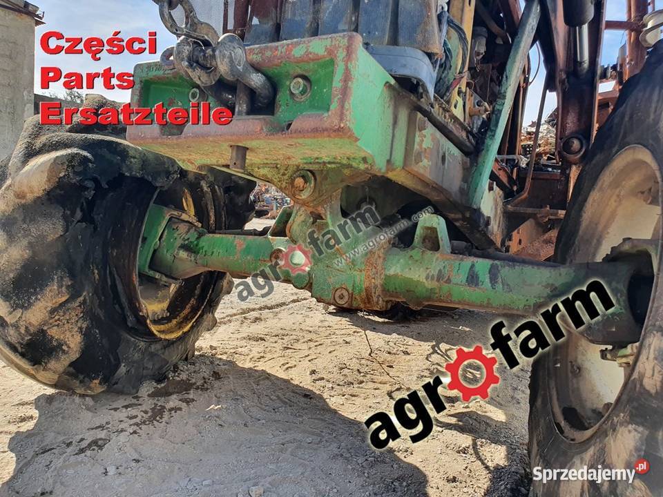 John Deere 6110 części silnik skrzynia biegów