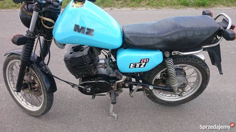 MZ ETZ 251 Elektronik w oryginale lubelskie Fajsławice