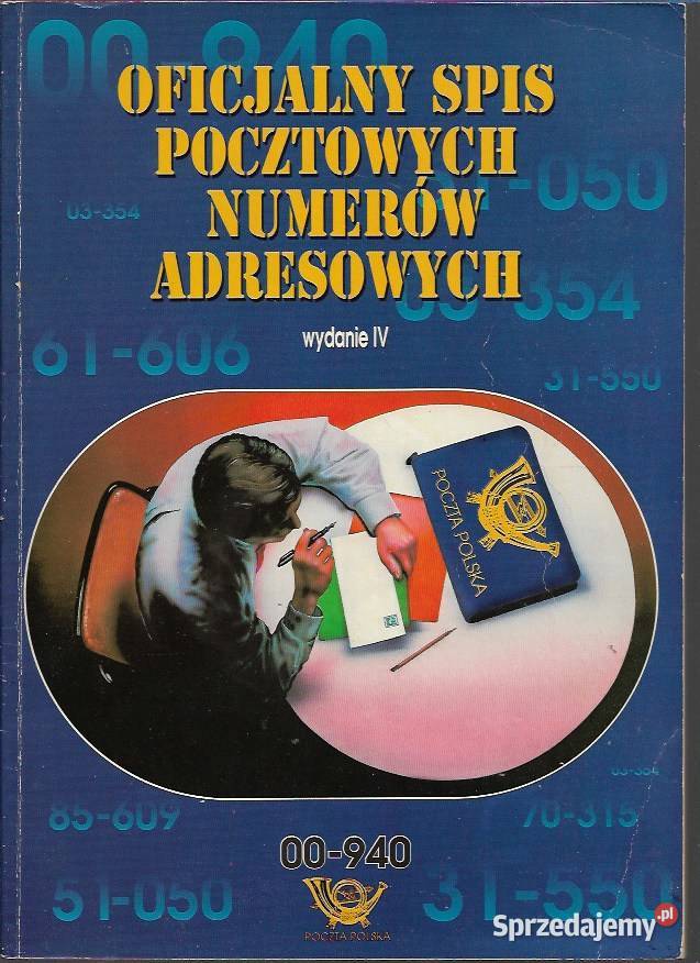 Oficjalny Spis Pocztowych Numerów Adresowych lubelskie Puławy