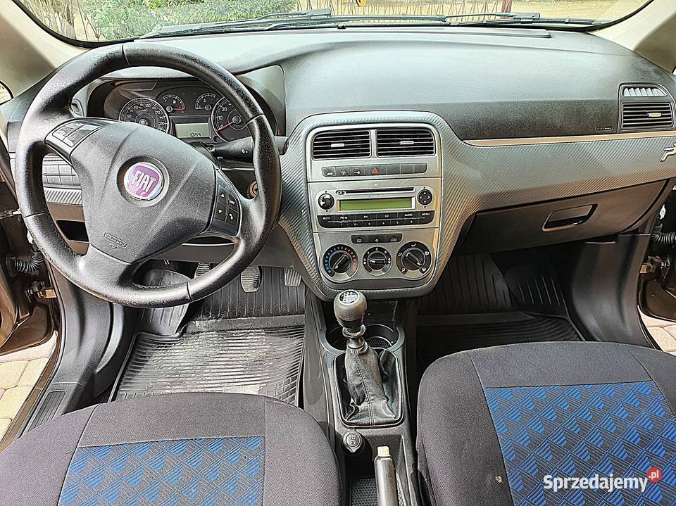 FIAT PUNTO 14 BENZYNA 2009 I WŁAŚCICIEL nieuszkodzony Łęg Tarnowski