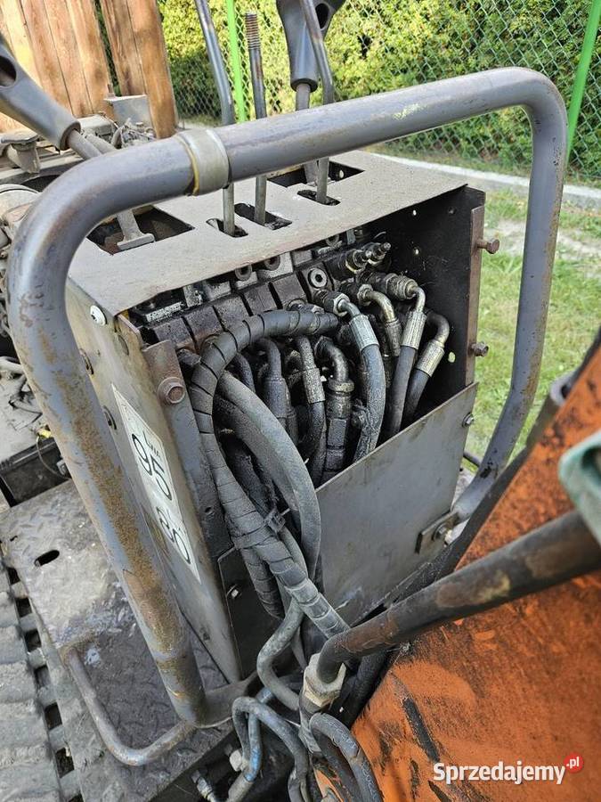 Minikoparka hanix h08a japońska Parszów sprzedam
