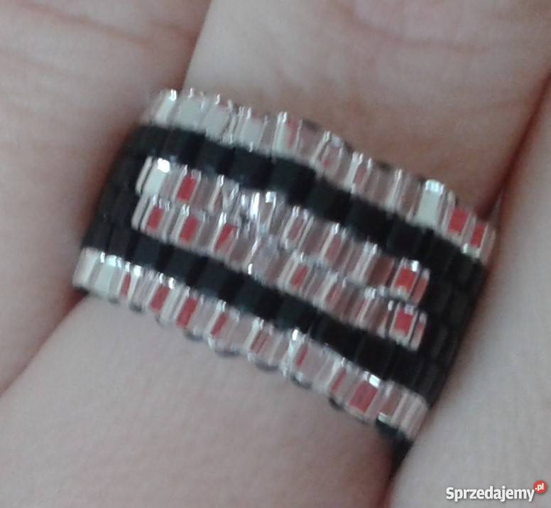 pierscionki szyte z koralików moho HIT 2015 Katowice