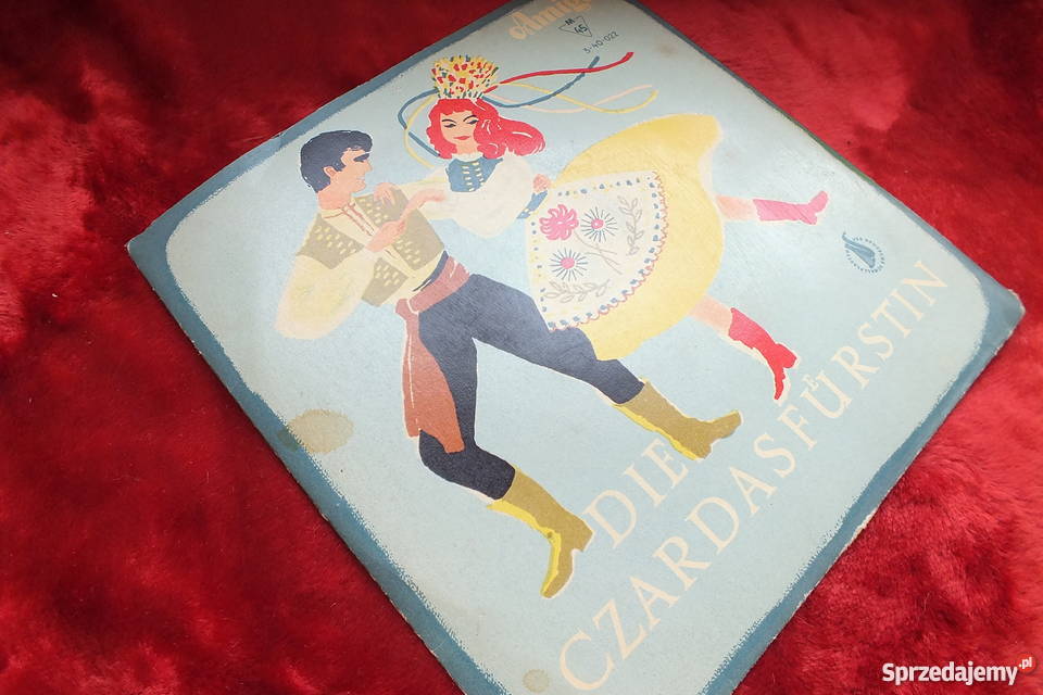 Płyta winylowa szelakowa Die Czardasfursti lubuskie