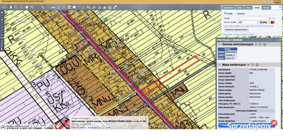 Działka MRj 1,1469 ha zabudowana rolna + dom 226m2 + 200m2 garaż i bud.gosp