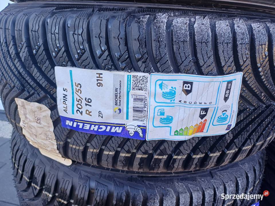 Opony zimowe Michelin Alpine 5 20555R16 NOWE 55 Moszczanka