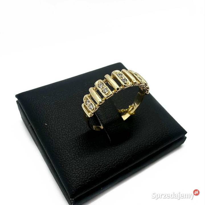 Złoty Pierścionek Próby 585 243g Rozmiar 19 Elbląg