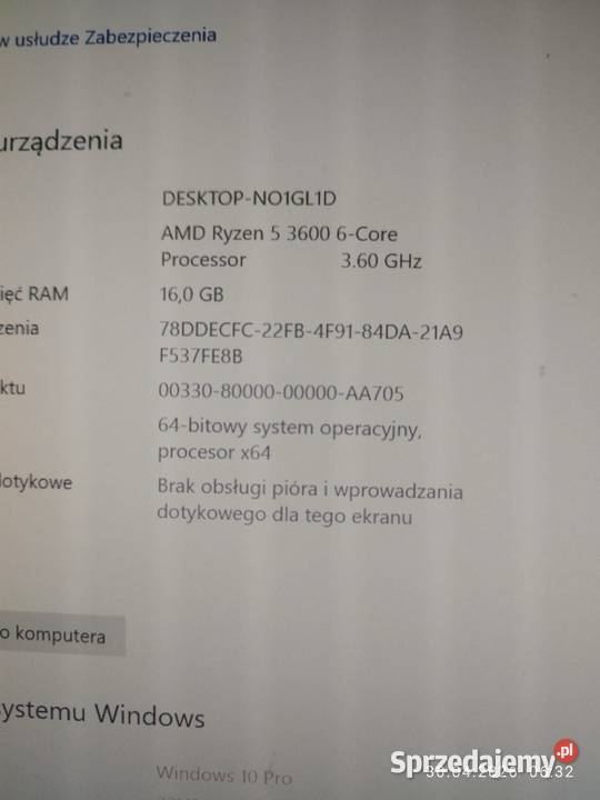 Komputer Ryzen 5 3600 GTX 1080TI 11GB Szlachta sprzedam