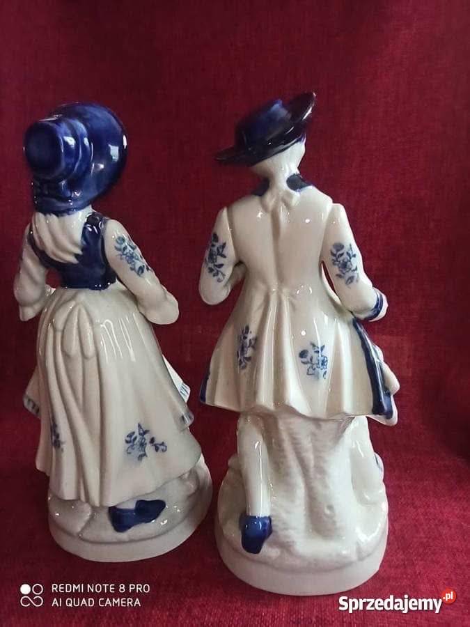 Figurka młodzieńca Bez sygnatury Porcelana i szkło Gdańsk