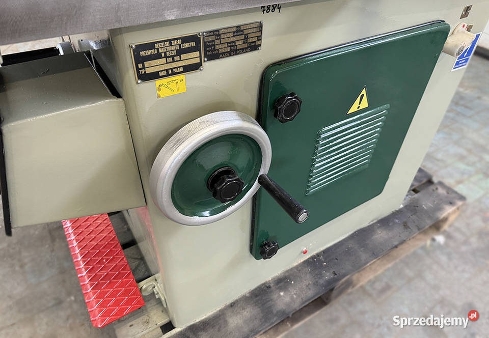 Piła tarczowa z wózkiem pilarka REMA DMLA35 Produkcja Sierakowska Huta