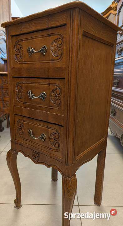 ładna dębowa szyfonierakomoda ludwikowska sklep Dąbrowa Górnicza