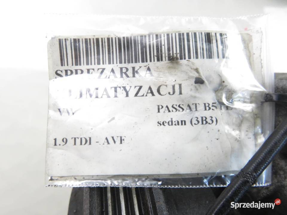 KOMPRESOR KLIMATYZACJI VW PASSAT B5 19 TDI AVF