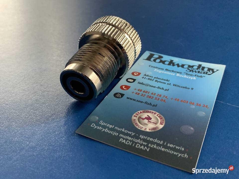 Redukcja z 300 na 200 bar 58 cala gwint Nurkowanie Bytom