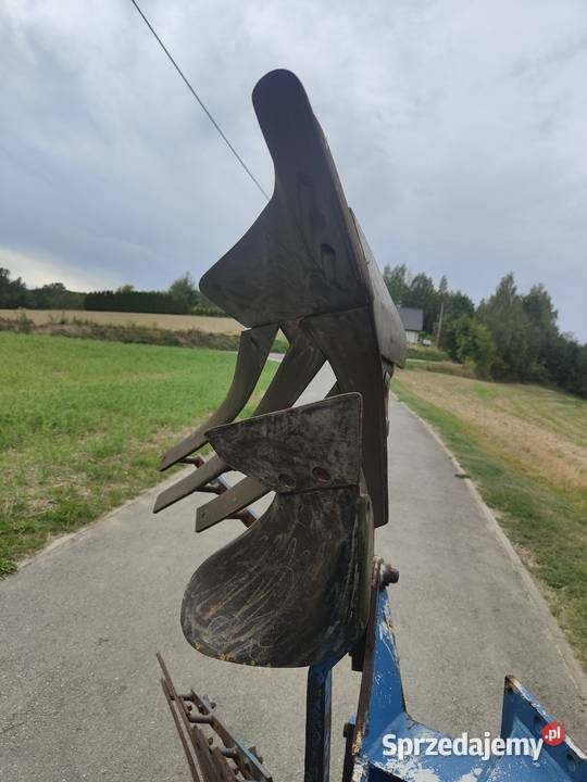 Pług obrotowy Rabewerk 3 skibowy Grzegorzowice Małe