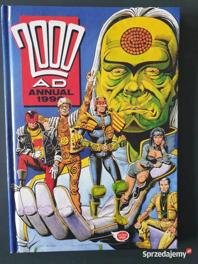 2000 AD Annual 1990 komiks w języku angielskim Gdynia