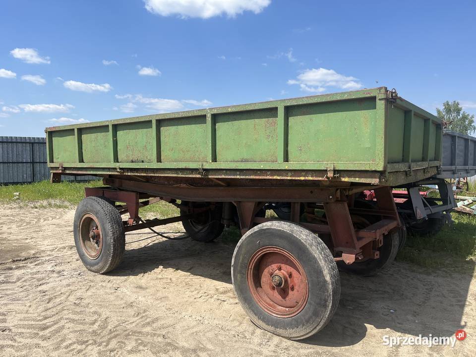 Przyczepa d47 Przyczepy rolnicze lubelskie sprzedam